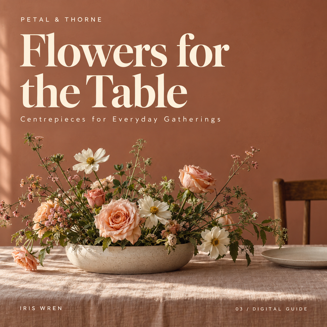 Cover of Flowers for the Table.