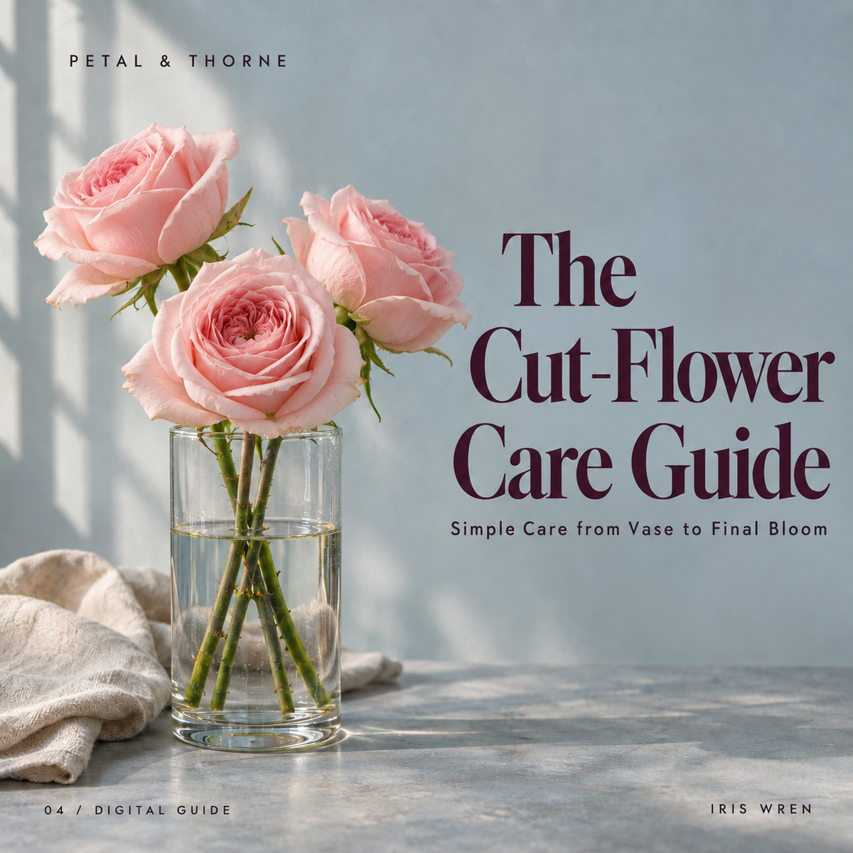 The Cut-Flower Care Guide